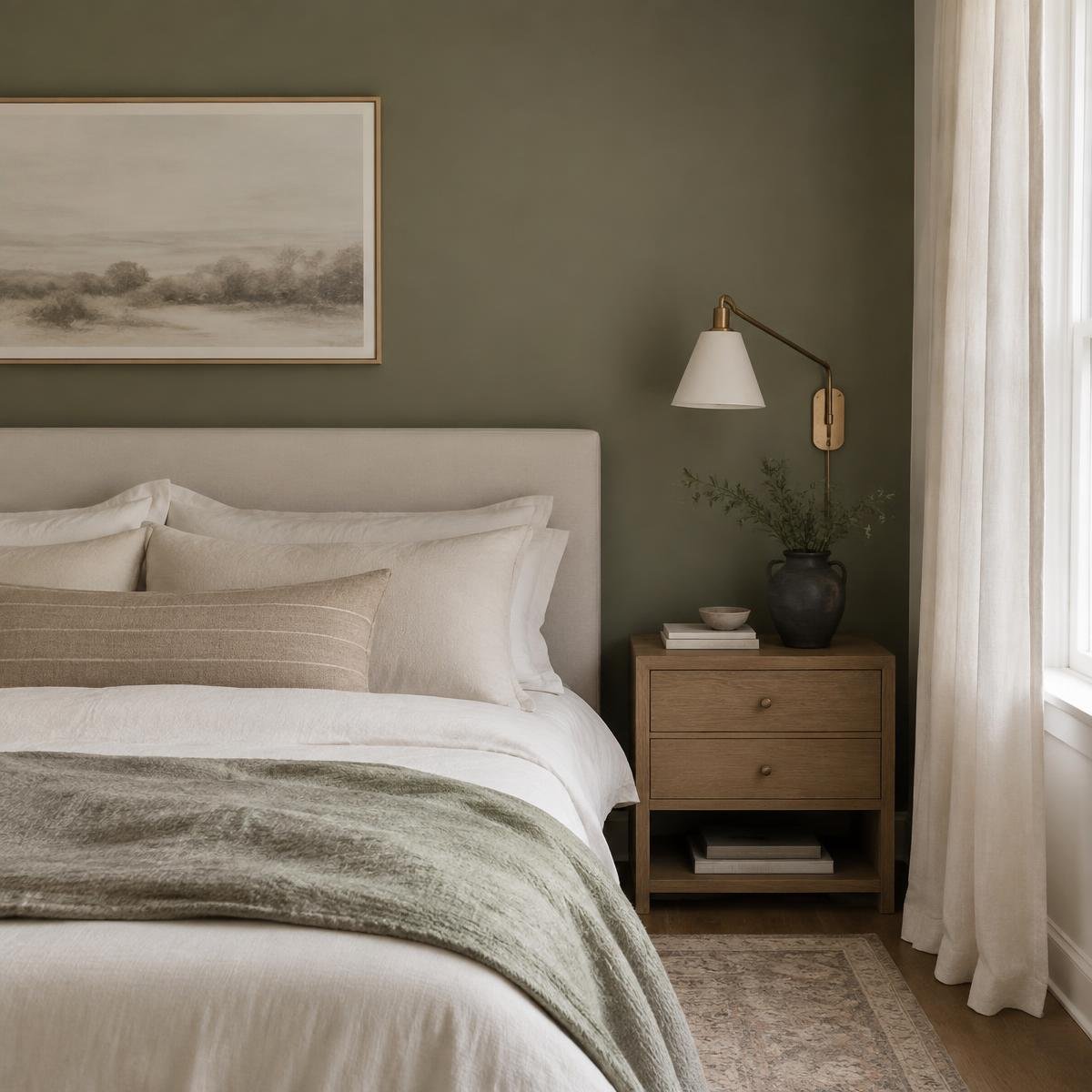 Chambre meublée avec soin